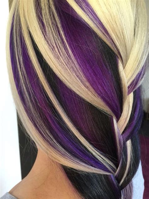 17 Hq Pictures Purple Blonde And Black Hair Wear It Purple Proud 50
