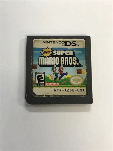 New Super Mario Bros Nintendo Ds Authentic Game Cartridge