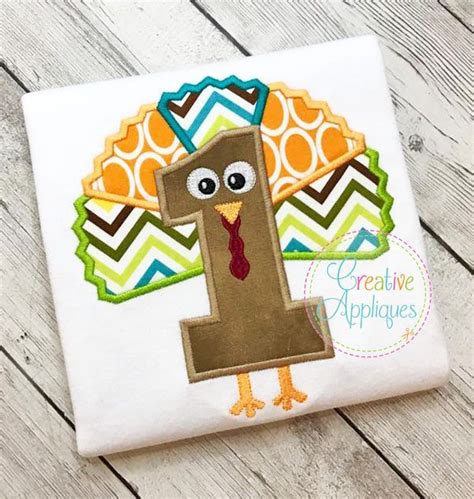Maybe you would like to learn more about one of these? 1st Thanksgiving Turkey Boy Applique - Creative Appliques