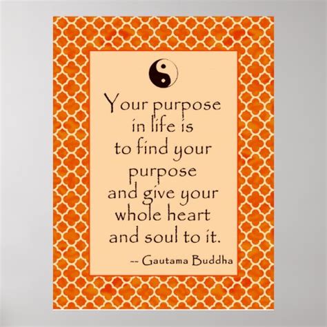 Buddha Quote On Purpose In Life Zazzle