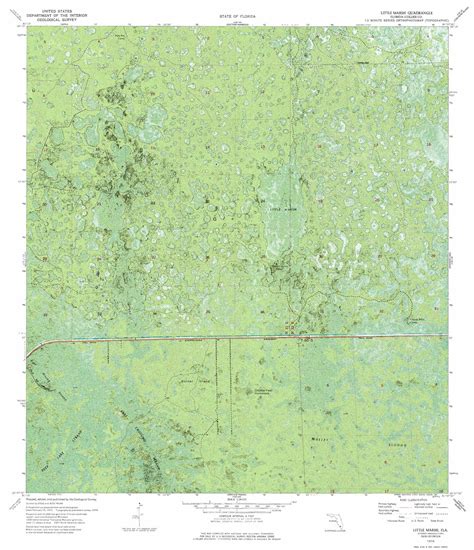 Immokalee 4 Nw topographic map 1:24,000 scale, Florida