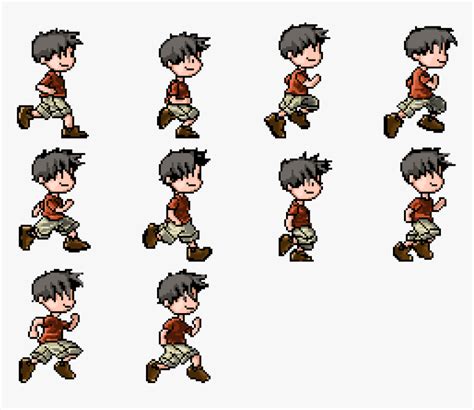 Sprite Sheet Character Vector Images Sprite Sheet Character Cloud
