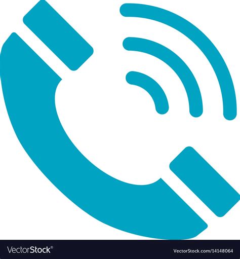 Business Networking Telephone Icon Royalty Free Vector Image