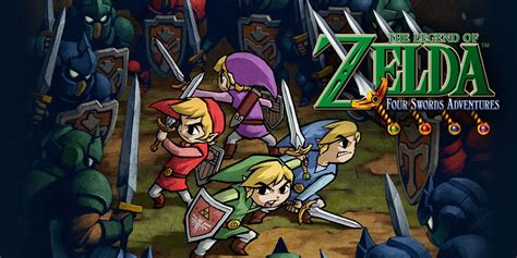The Legend Of Zelda Four Swords Adventures Nintendo Gamecube Games