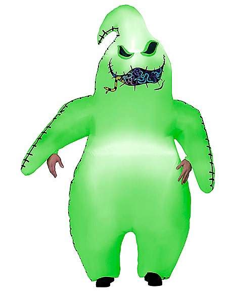 Adult Light Up Oogie Boogie Inflatable Costume The Nightmare Before