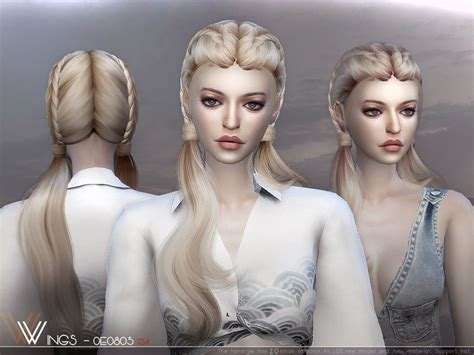 Sims Cc S The Best Female Hair By Wingssims Sims Hair Sims My XXX Hot