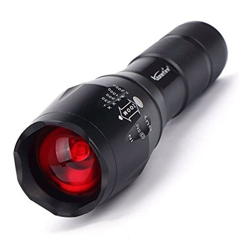Top 10 Red Led Flashlights For Night Vision Reviews 2019 2020 On