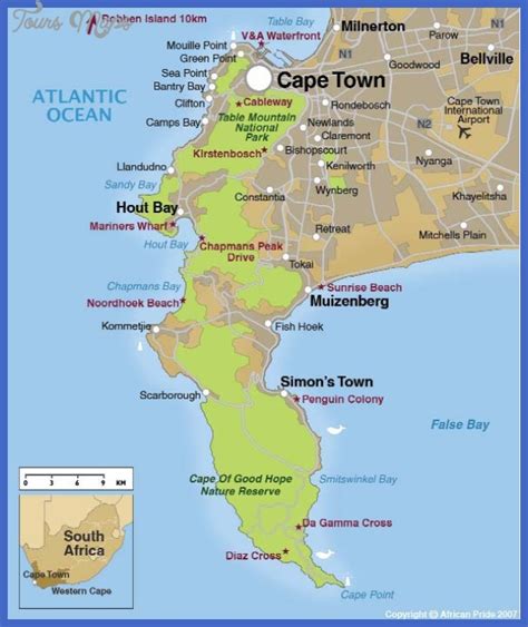 Cape Town Map