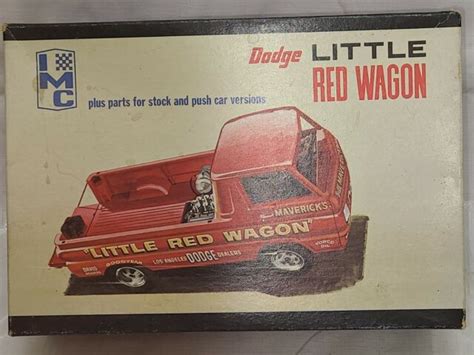 New In Box Original 1960s Imc Dodge A100 Little Red Wagon Pickup Truck