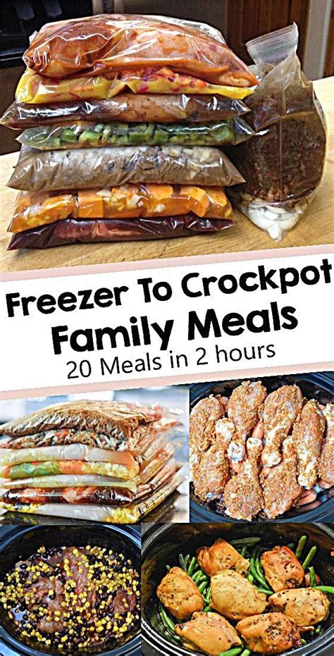 Crockpot Freezer Meals Crockpot Recipes Easy Freezer Crockpot