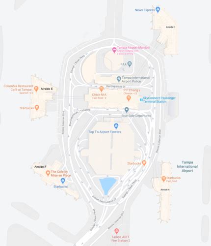 Tampa International Airport Tpa Terminal Guide 2020