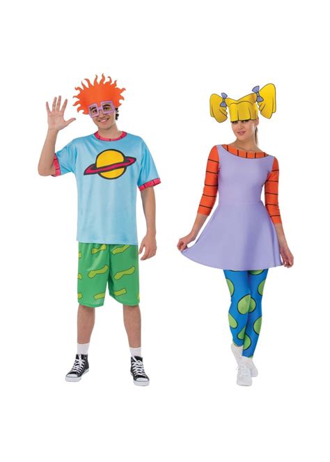 Rugrats Chuckie And Angelica Couple Costume Couples Costume