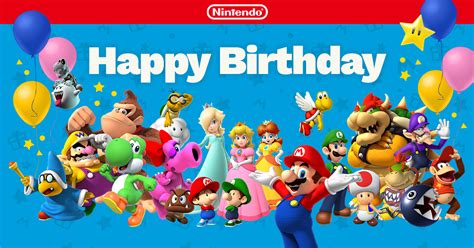Happy Birthday From Nintendo