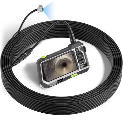 50ft Sewer Inspection Camera Teslong Drain Pipe Endoscope Borescope