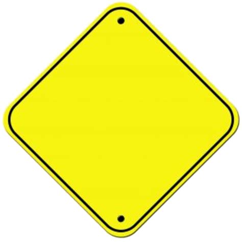 Blank Construction Sign Png Png All