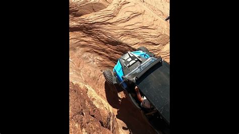Sand Hollow Ut Milts Mile Trail Obstacle Hard Left Turn Youtube