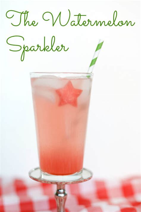 How To Make A Watermelon Sparkler Drink
