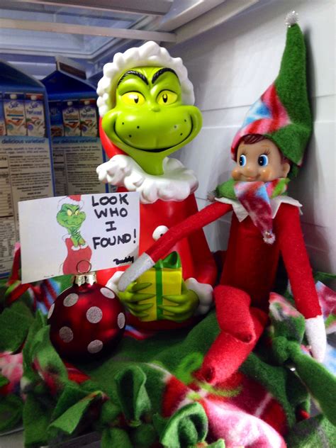 The Elf On The Shelf~ Elf Found The Grinch Grinch Who Stole