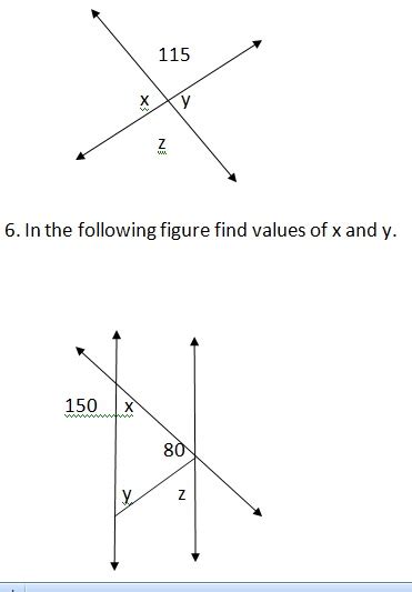 class 7 maths lines and angles important questions for exam learn maths online