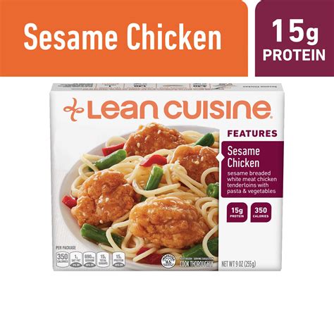 Buy Lean Cuisine Features Sesame Chicken Frozen Meal 9 Oz Online At