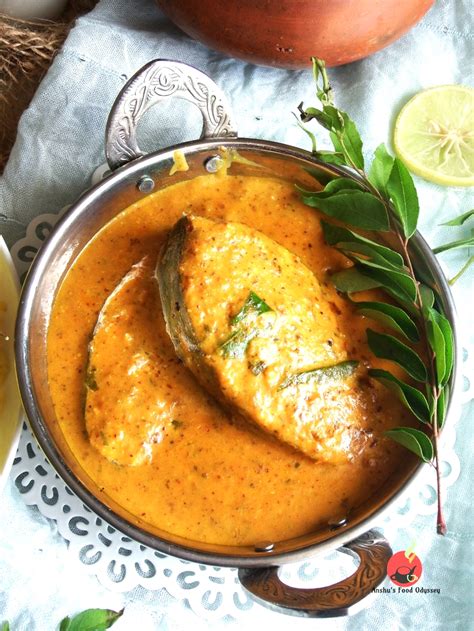 Kerala Style Fish Curry With Coconut Milk