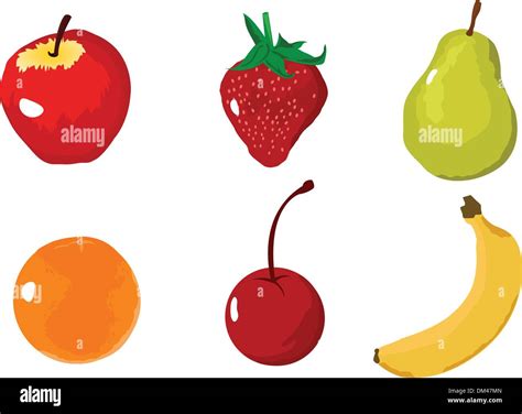 Fruit Theme Stock Vector Images Alamy