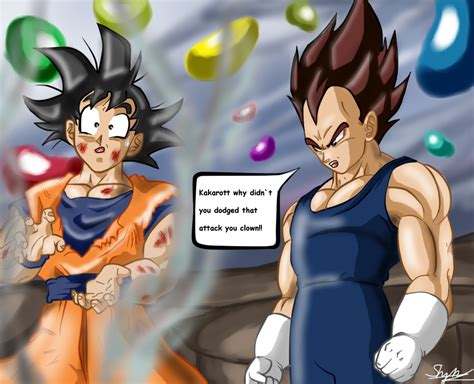 Goku And Vegeta By Shynthetruth On Deviantart