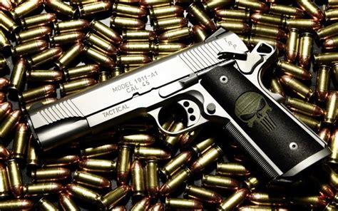 The Punisher Guns Wallpaper Guns Pistol