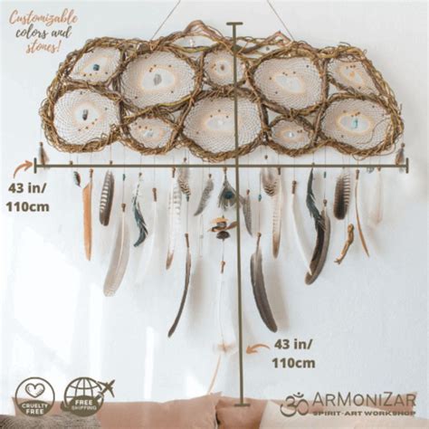 Giant Dream Catcher 43 Inch Wide Ideal For The Head Of The Double Bed