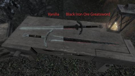 Black Iron Greatsword Red Impression At Skyrim Nexus Mods And Community