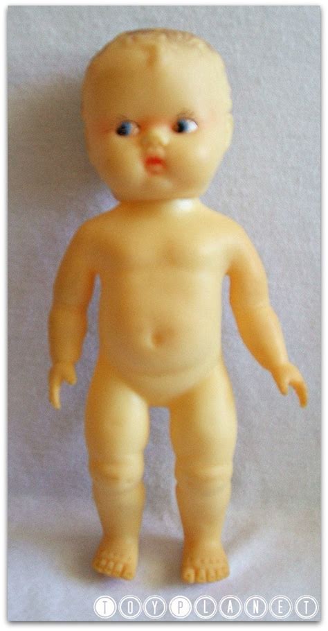 Rubber Baby Doll 1960s Vintage Reliable Toy Company By Toyplanet