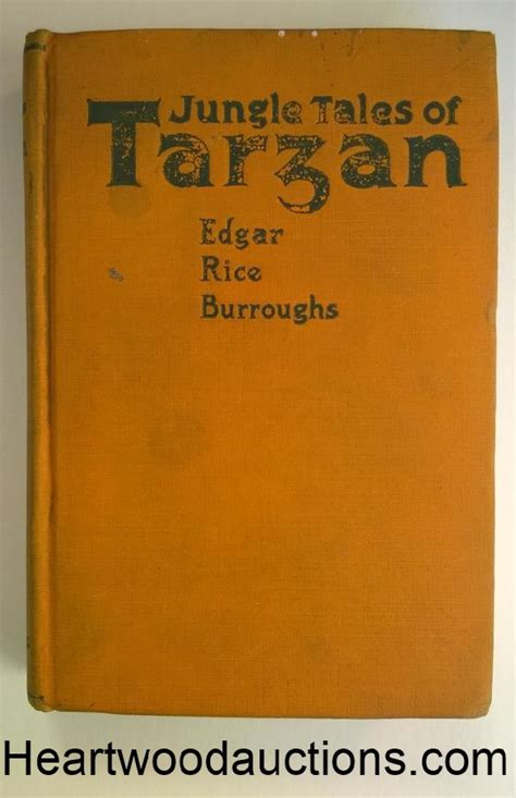 jungle tales of tarzan by edgar rice burroughs first