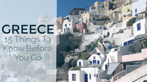 20 Greece Travel Tips To Know Before You Go Artofit