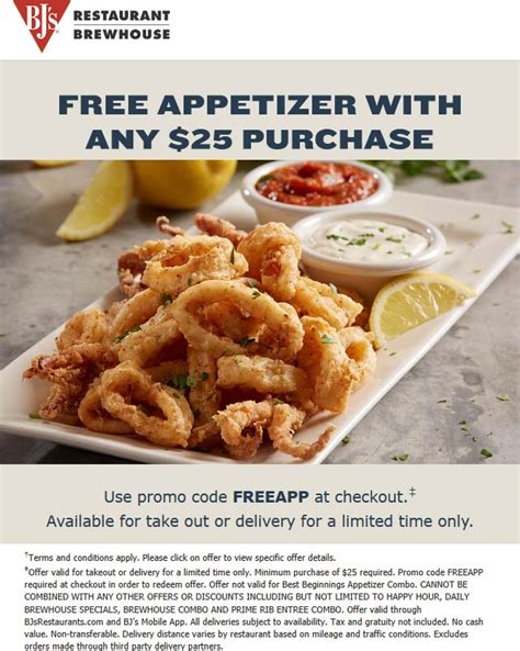Find the latest 99 restaurants promotions, discount deals, and coupons here. September, 2020 Free appetizer with $25 spent at BJs ...