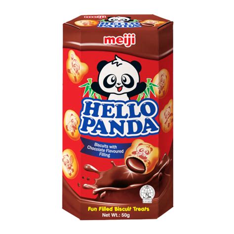 Meiji Hello Panda Chocolate 21oz 60g 10ct