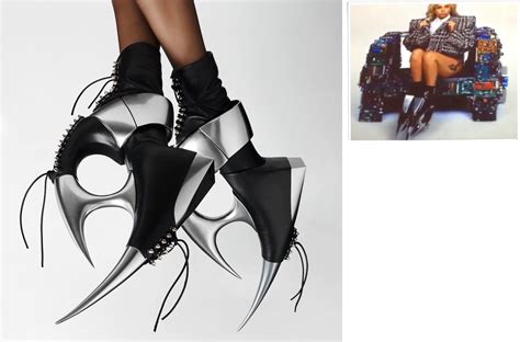 Lady Gaga Wears Peter Popps Shoes In Inez And Vinoodh Directed Fashion