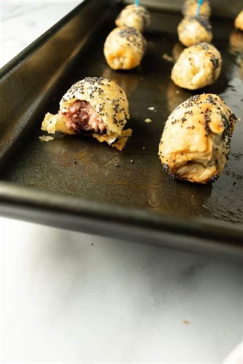 Puff Pastry Sausages In A Blanket Bite Your Cravings