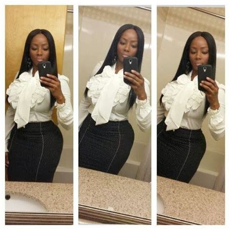 Just Buffie Black Curves Outfits Pencil Skirt