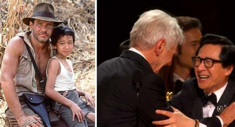 Indiana Jones Actors Harrison Ford And Ke Huy Quan Left Fans Emotional