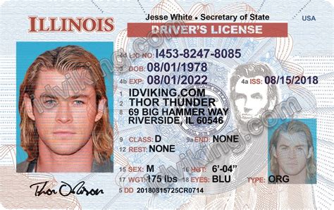 Photoshop Drivers License Template Download