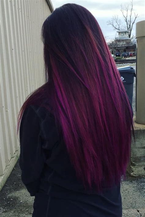 Cool Ideas Of Purple Ombre Hair ★ See More Cool