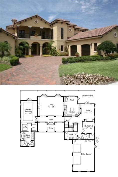 5 Bedroom Two Story Spanish Style Sophia Home With A Loft Floor Plan