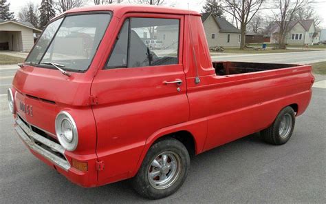 Little Red Pickup Project 1967 Dodge A100 Barn Finds