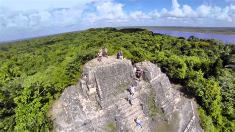 Lamanai Maya Ruins Aerial View Tours By Lamanai Eco Adventures Youtube