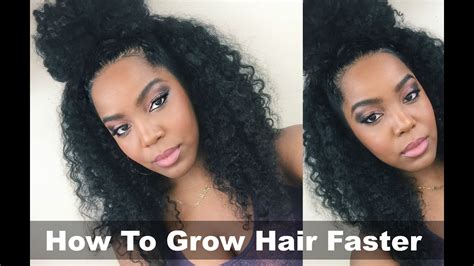 If long black hair is your ultimate goal, these 11 hair growth tips are for you! How To Grow Hair Faster | 10 Tricks | Natural Hair - YouTube