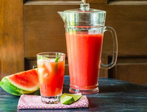 Watermelon Rum Punch Recipe Hearth And Vine