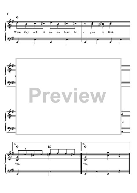 Put Your Arms Around Me Honey Sheet Music By Blossom Seely For Easy Piano Sheet Music Now