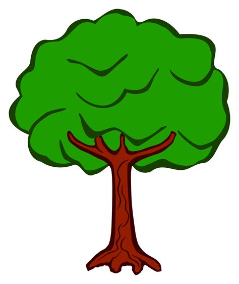Clipart Tree Coloured