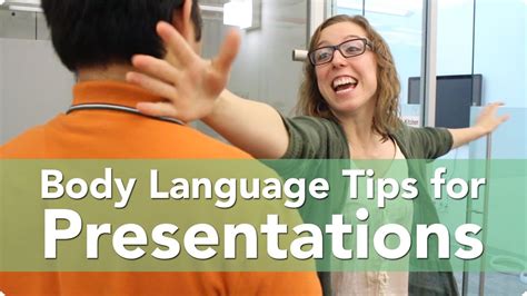 Presentation Body Language Tips