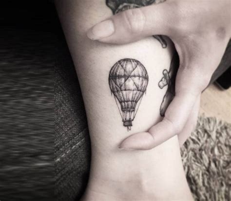 Little Hot Air Balloon Tattoo By Natasha Hannascott Photo 23646